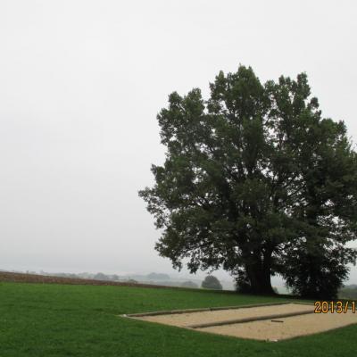 Le refuge, terrain de pétanque