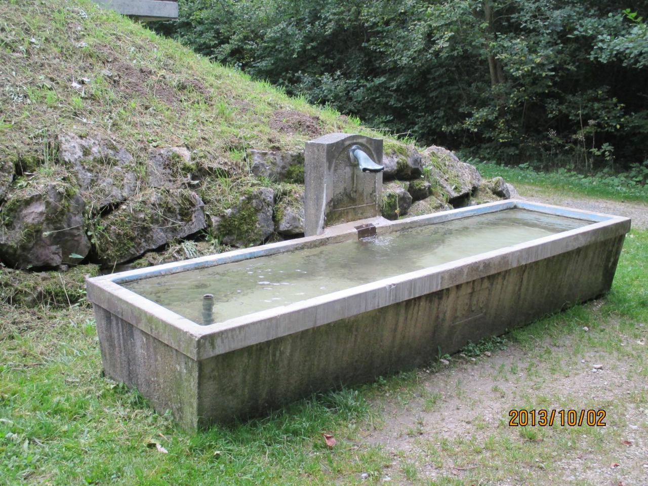 Fontaine du réservoir